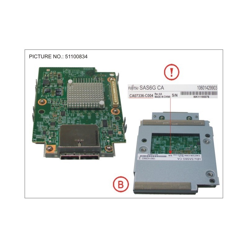 38018422 - DX80/90 S2 INTERFCARD SAS 2PORT 6G