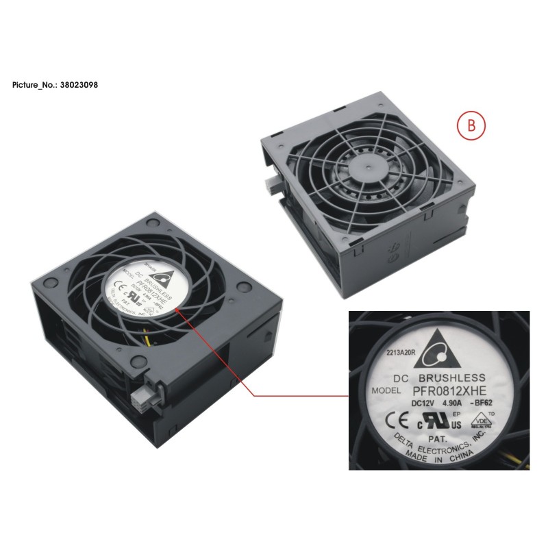 38023098 - HOT SWAP FAN 80X80