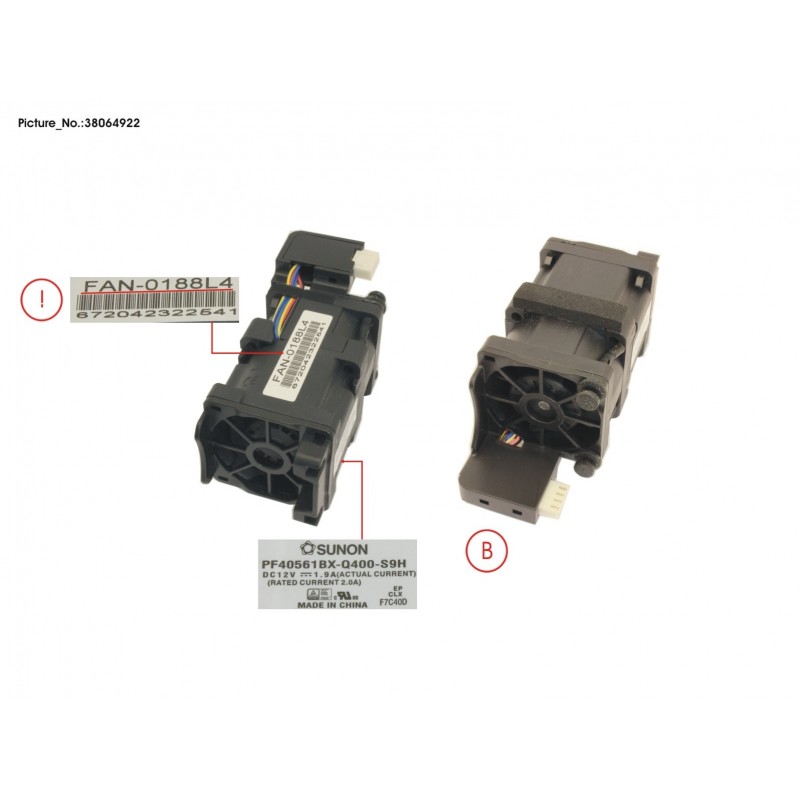 38064922 - FAN (IN CPU NODE)