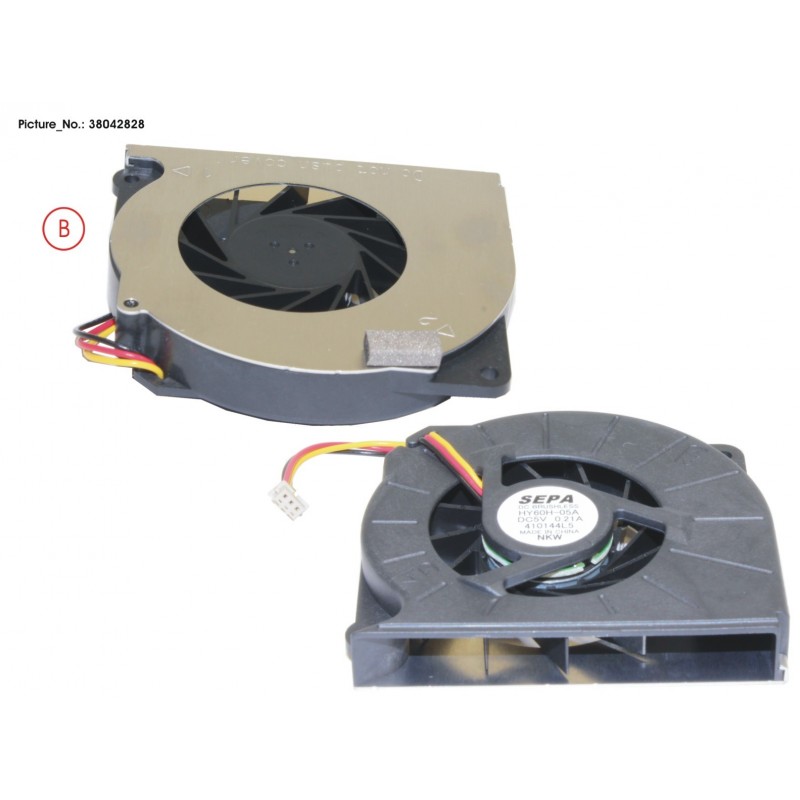 38042828 - FAN (FOR WWAN MOD.)