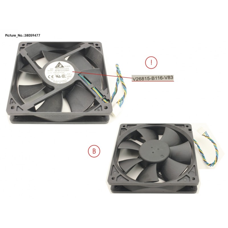 38059477 - FAN 120X25 PWM