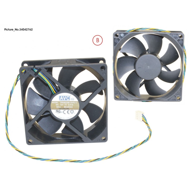 34042762 - FRONT FAN 92X92X25