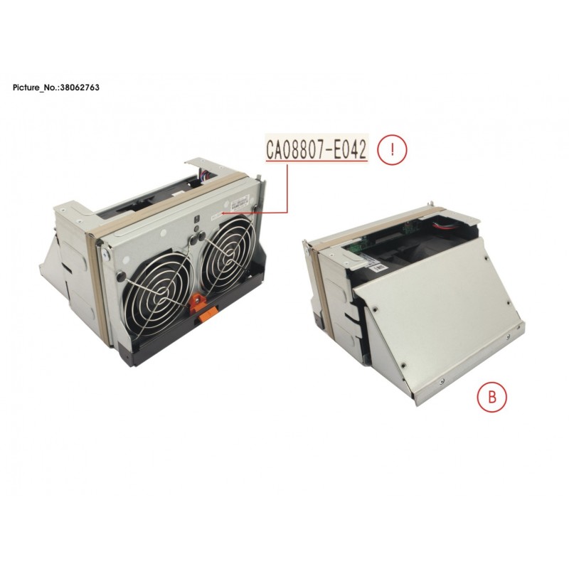 38062763 - FAN FOR 4U SHELF