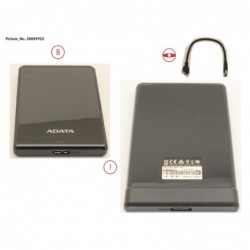 38059922 - ADATA 2.5' EXTERNAL HDD HV620S 1TB USB