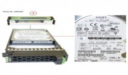 38043022 - JX40 S2 2,5" HD SAS 1,8TB 10k 12G 512E