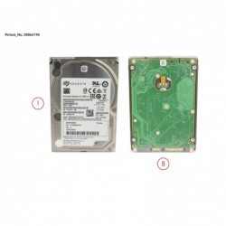 38064190 - HD SATA 6G 2TB 7.2K 512N HOT PL 2.5" BC