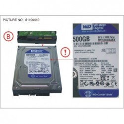 34032656 - HDD 500GB SATA S3 7.2K 3.5'