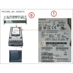 34038174 - DISK DRIVE,SAS,600GB,10K,2.5",FAS2220