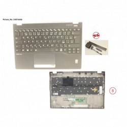 34076606 - UPPER ASSY INCL. KEYB CZ/SLO W/FP