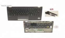 34076593 - UPPER ASSY INCL. KEYB ITALIAN FOR PV