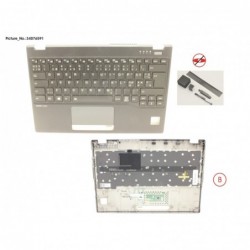 34076591 - UPPER ASSY INCL. KEYB NORDIC FOR PV