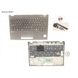 34076611 - UPPER ASSY INCL. KEYB NORWAY FOR PV