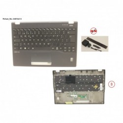 34076614 - UPPER ASSY INCL. KEYB PORTUGAL W/FP