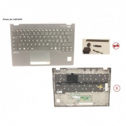 34076595 - UPPER ASSY INCL. KEYB SWISS FOR PV