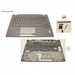 34076594 - UPPER ASSY INCL. KEYB SWISS W/FP