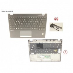 34076598 - UPPER ASSY INCL. KEYB TURKEY W/FP