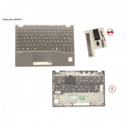 34073917 - UPPER ASSY INCL. KEYB BELGIUM FOR PV