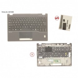 34073888 - UPPER ASSY INCL. KEYB UK W/FP(TBT)