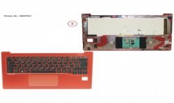 38039967 - UPPER ASSY RED INCL. KEYBOARD CZECH/SLO
