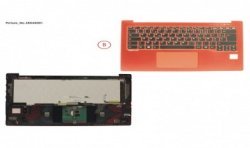 38045001 - UPPER ASSY RED INCL. KEYBOARD FRANCE