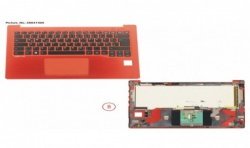 38047405 - UPPER ASSY RED INCL. KEYBOARD GERMAN