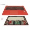 38047407 - UPPER ASSY RED INCL. KEYBOARD ITALIAN