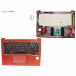 38039961 - UPPER ASSY RED INCL. KEYBOARD RUS/US