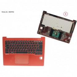 38039956 - UPPER ASSY RED INCL. KEYBOARD SPAIN
