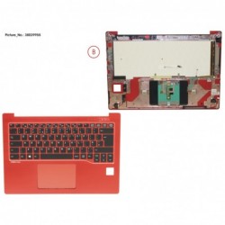 38039955 - UPPER ASSY RED INCL. KEYBOARD UK