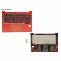 38039959 - UPPER ASSY RED INCL. KEYBOARD US