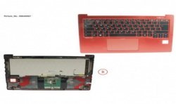 38045007 - UPPER ASSY RED INCL. KEYBOARD US