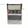 38037859 - UPPER ASSY SILV INCL. KEYBOARD ARABIC/UK