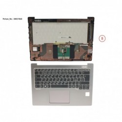 38037860 - UPPER ASSY SILV INCL. KEYBOARD CZECH/SLO