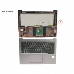 38037847 - UPPER ASSY SILV INCL. KEYBOARD ITALIAN