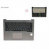 38047387 - UPPER ASSY SILV INCL. KEYBOARD RUS/US