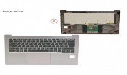 38044136 - UPPER ASSY SILV INCL. KEYBOARD SPAIN