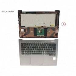 38037857 - UPPER ASSY SILV INCL. KEYBOARD TURKEY