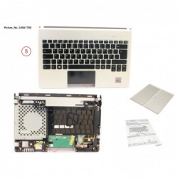 34067785 - UPPER ASSY INCL. KEYBOARD UK