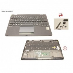 34076671 - UPPER ASSY INCL. KEYB DENMARK FOR PV