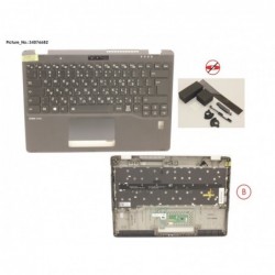 34076682 - UPPER ASSY INCL. KEYB HEBREW W/FP