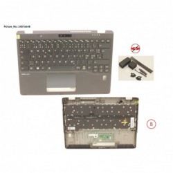 34076648 - UPPER ASSY INCL. KEYB NORDIC W/FP