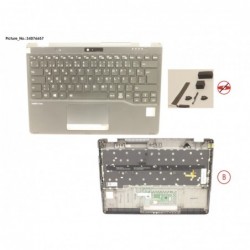 34076657 - UPPER ASSY INCL. KEYB TURKEY FOR PV