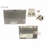 34074003 - UPPER ASSY INCL. KEYB UK W/FP(ALT)