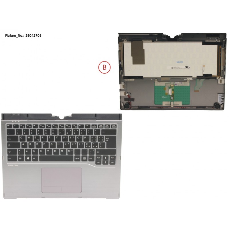 38042708 - UPPER ASSY INCL KEYBOARD ITALY