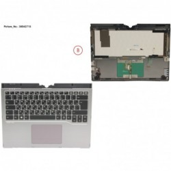 38042715 - UPPER ASSY INCL KEYBOARD RUS/UK