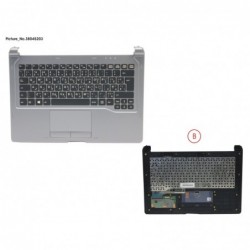 38045203 - UPPER ASSY INCL. KEYBOARD ARABIC/UK