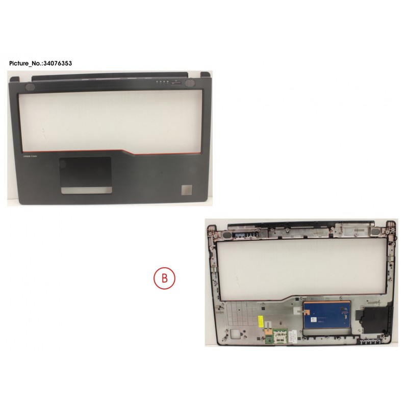 34076353 - UPPER ASSY W/O SC, W/ PV HOLE