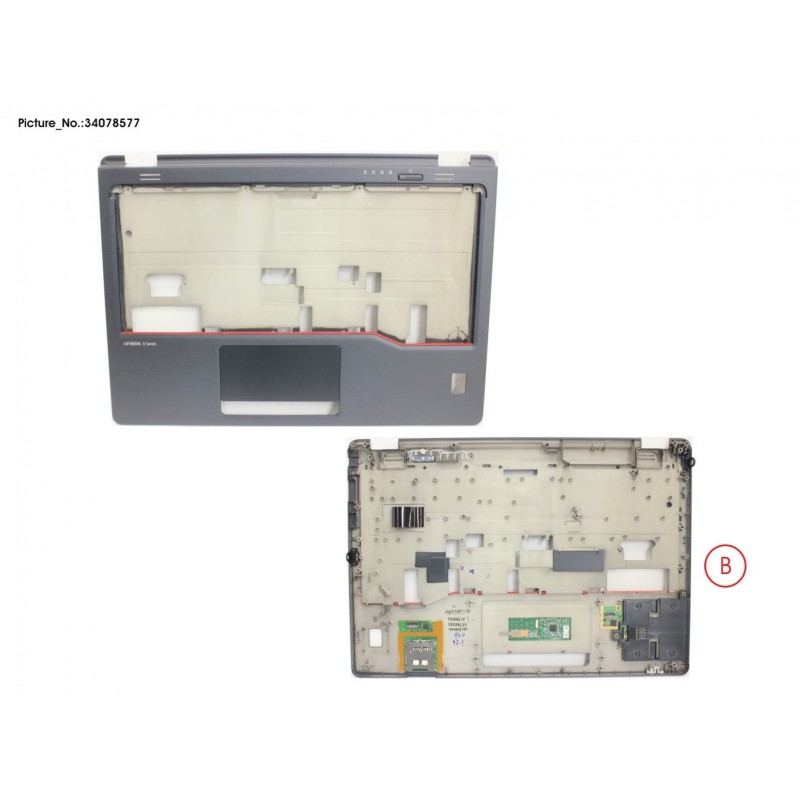 34078577 - UPPER ASSY W/ SC, W/ FINGERPRINT