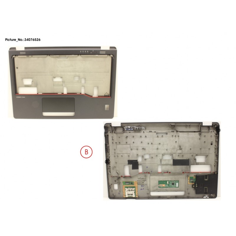 34076526 - UPPER ASSY W/ SC, W/ FINGERPRINT