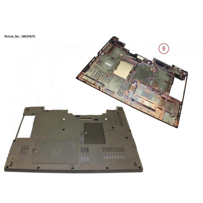 38039870 - LOWER ASSY (W/O SMART CARD SLOT)